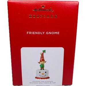 Hallmark Keepsake FRIENDLY GNOME LIMITED EDITION Ornament 2021 VIP Gift New